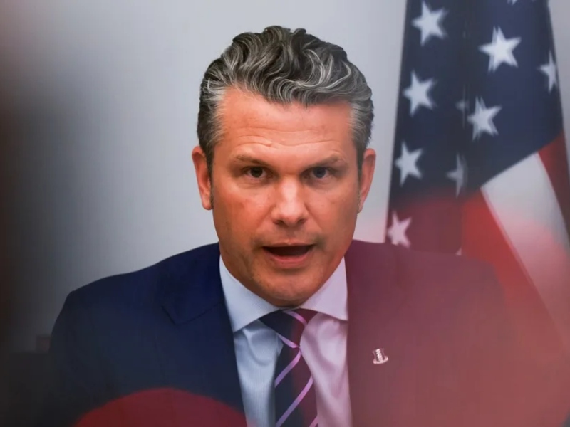 Fotografía de archivo del secretario de Guerra de Estados Unidos, Pete Hegseth.
