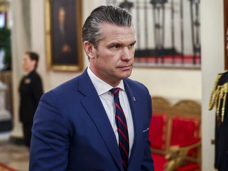 El secretario de Defensa de EE. UU., Pete Hegseth. / Foto EFE