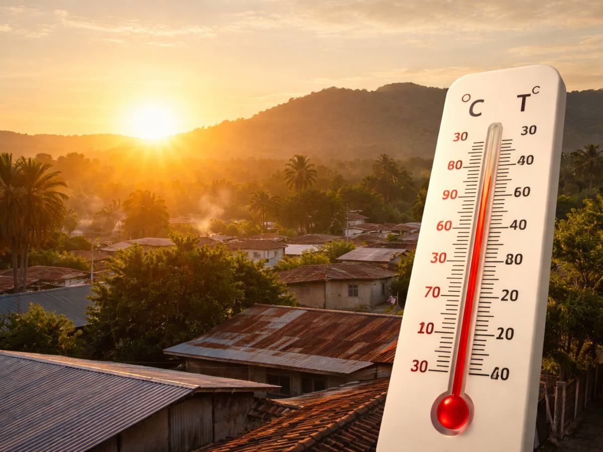 El calor comienza a sentirse desde las primeras horas del día en El Salvador, con temperaturas que superan los 20 °C en varias zonas del país.