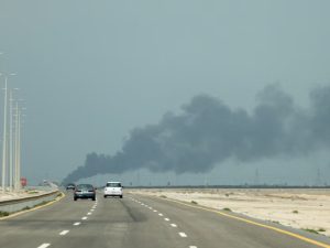 Refinería de Ras Tanura, en el este de Arabia Saudita, fue cerrada temporalmente tras el ataque con drones.