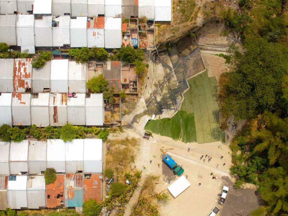 Finalizan obras de mitigación de cárcava en La Campanera, Soyapango