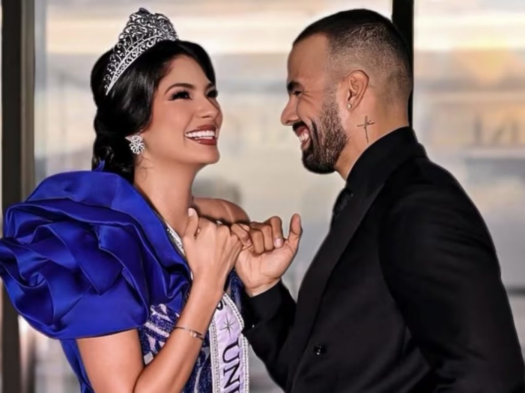 La relación entre Sheynnis Palacios y Carlos Gómez se hizo pública en 2024. Fotografía/ Cortesía