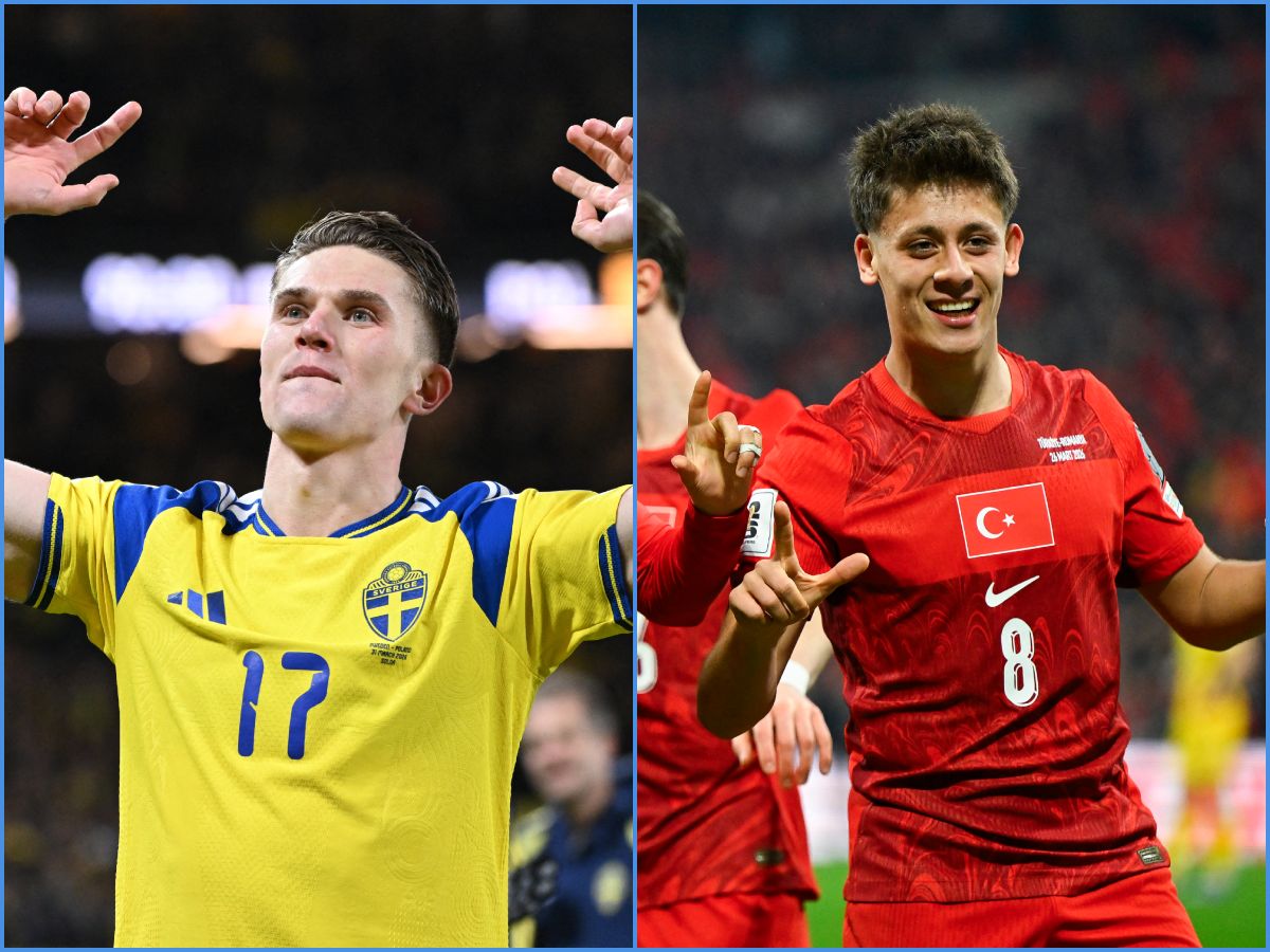 Suecia y Turquía clasificaron al Mundial. Foto AFP