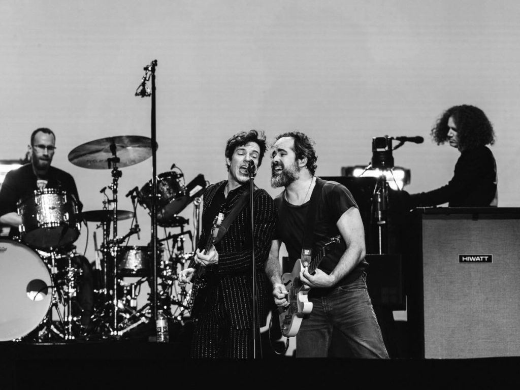 El show se realizará minutos antes del partido en el Puskás Aréna y será transmitido a nivel global. Fotografía/ The Killers