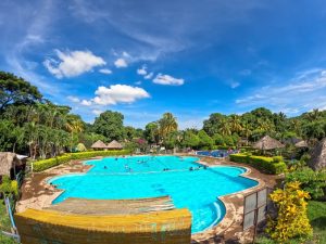 El balneario El Jícaro en Atiquizaya ofrece piscinas para todas las edades.