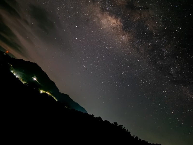 La baja contaminación lumínica convierte a Perquín en un punto ideal para astronomía.