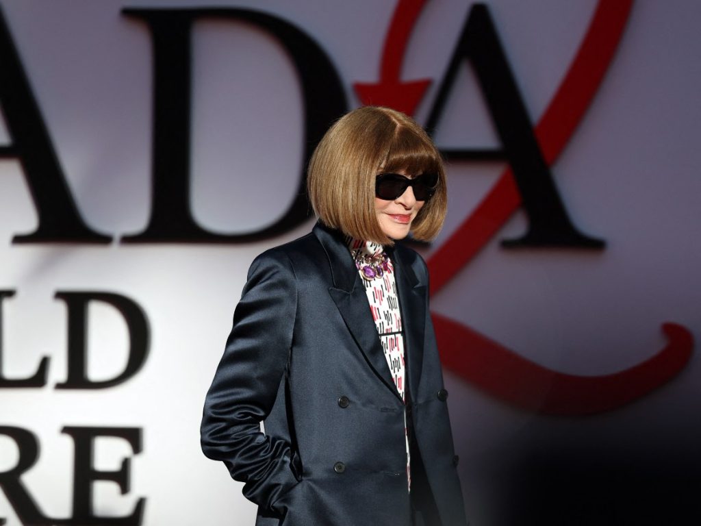 Anna Wintour asiste al estreno de El diablo viste de Prada 2 en el Lincoln Center de Nueva York, el 20 de abril de 2026.