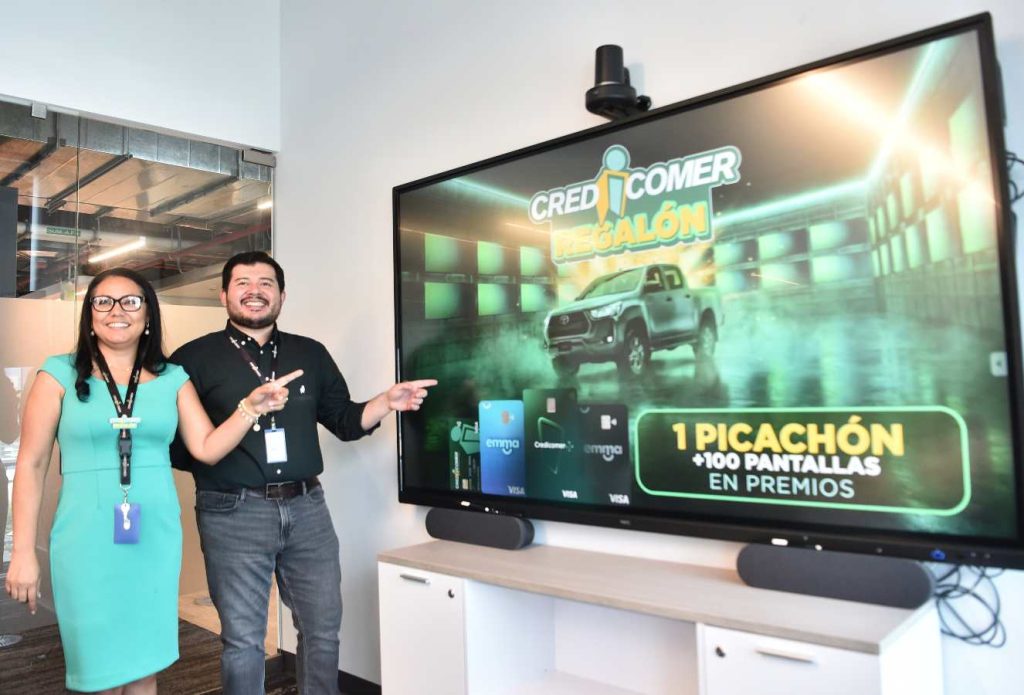 La promoción contempla 100 pantallas y un premio final que se sorteará en 2027.
