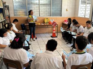 FONAT impulsa educación vial en escuela de San Salvador Este