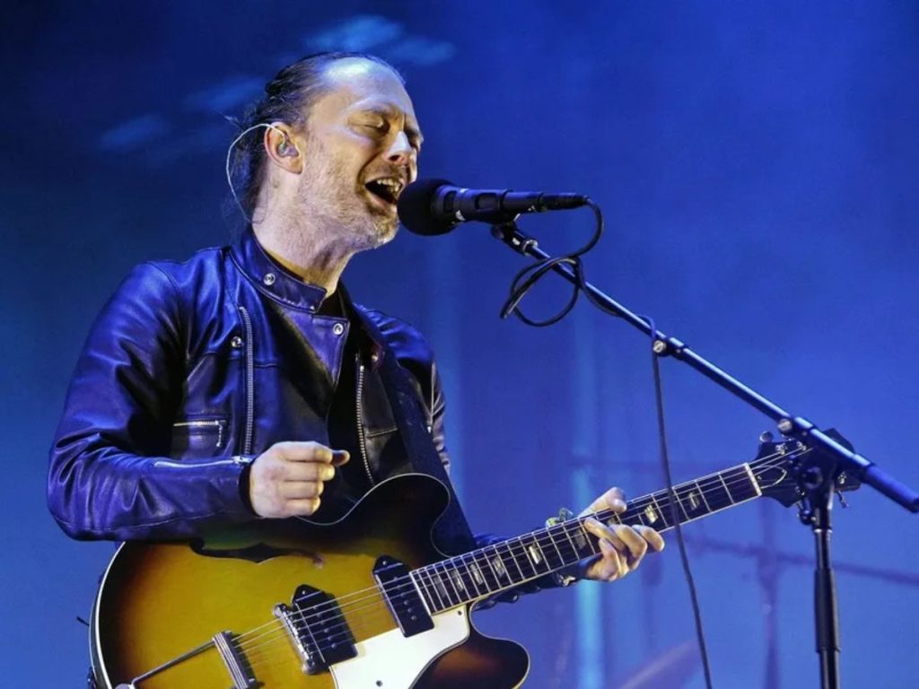El cantante del grupo Radiohead, el británico Thom Yorke, en una fotografía de archivo.