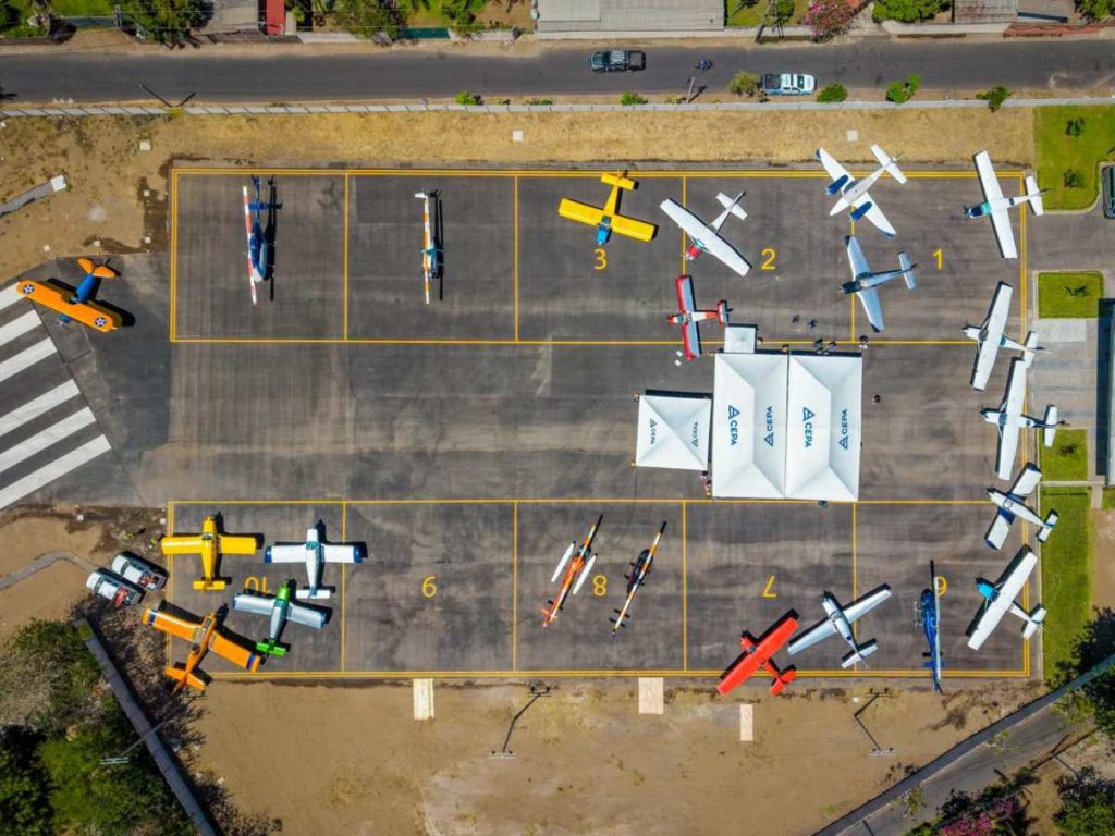 El Gobierno inauguró el aeródromo El Zapote en San Francisco Menéndez, Ahuachapán. Foto/ Cortesía