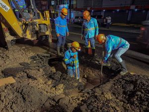 Circulación controlada en bulevar San Bartolo y del Ejército por trabajos de ANDA