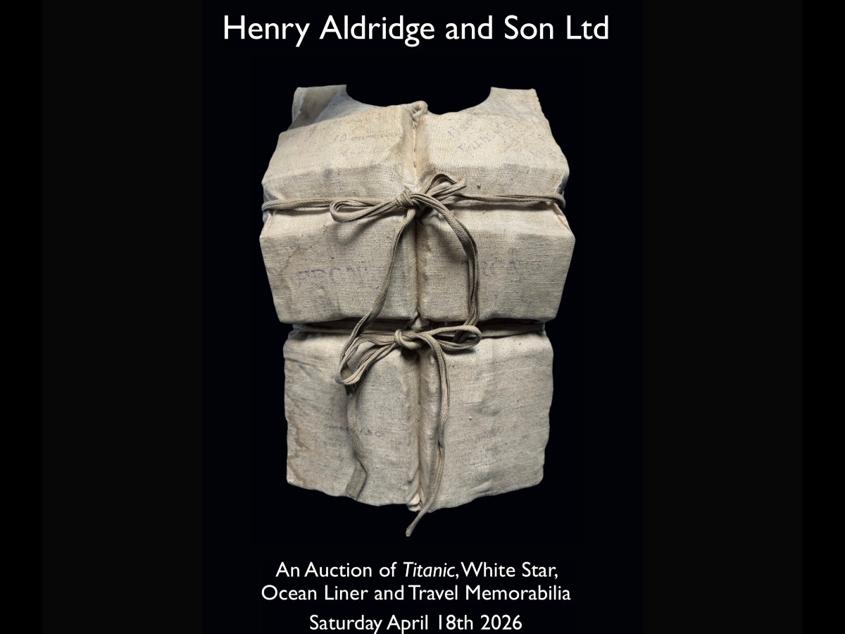 Chaleco de sobreviviente del Titanic se vende por más de $830,000 en subasta