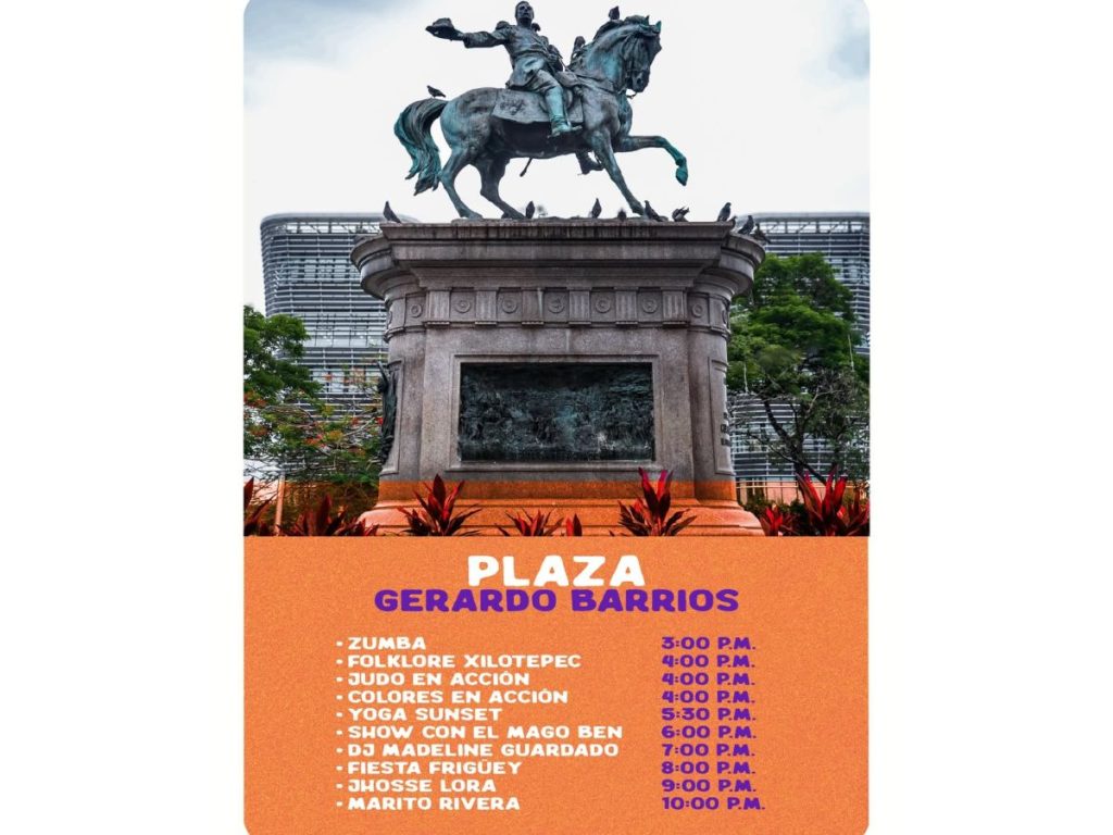 El Centro Histórico ofrecerá múltiples actividades culturales y musicales para toda la familia este 25 de abril. Imagen/ Centro Histórico de San Salvador