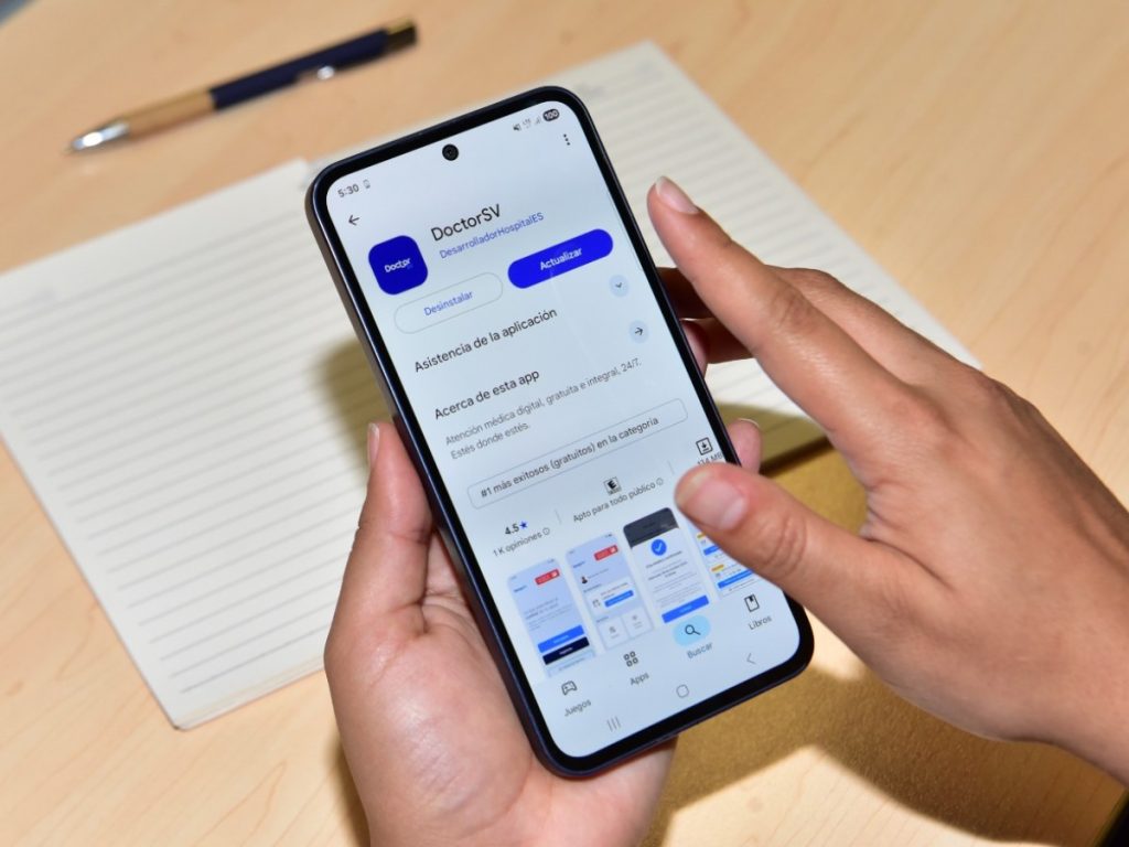 ¿Ya actualizaste la app de DoctorSV? Así accedés a estas nuevas funciones