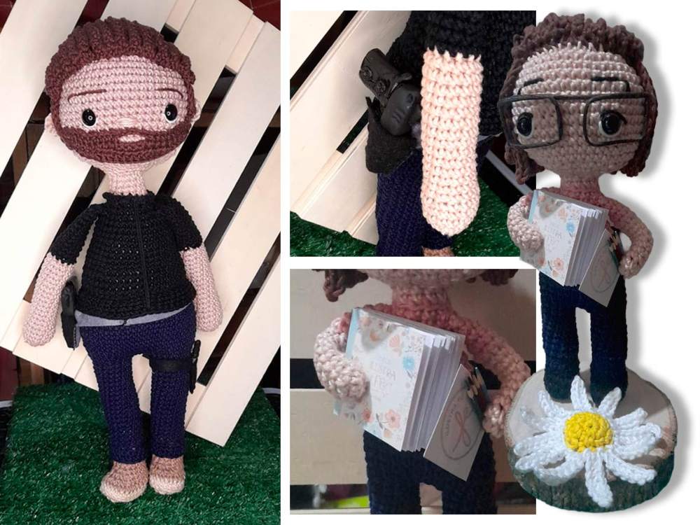 Los amigurumis de “Chaito” se caracterizan por ser unicos y hechos a la medida del cliente.