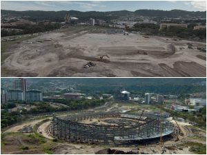 Estadio Nuevo de El Salvador. Foto Archivo