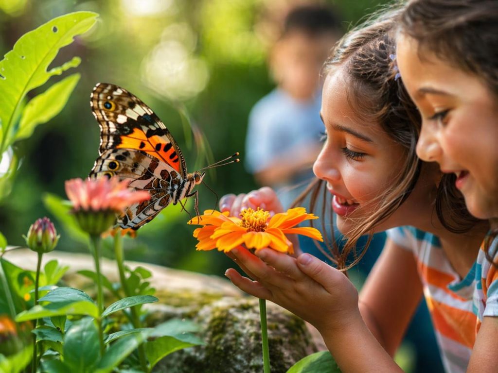 familia-momento de recreación-medio-ambiente-naturaleza-jardin-amistad