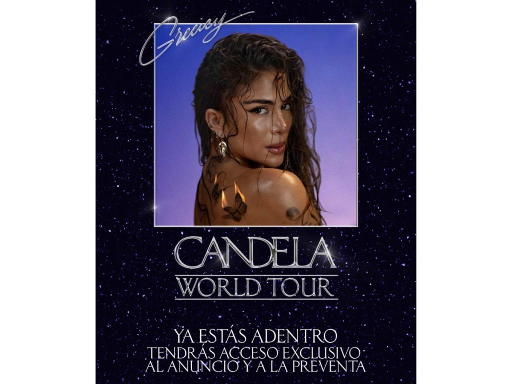 Fans salvadoreños ya pueden registrarse en Laylo para acceder a la preventa de boletos del esperado concierto. Imagen/ Greeicy