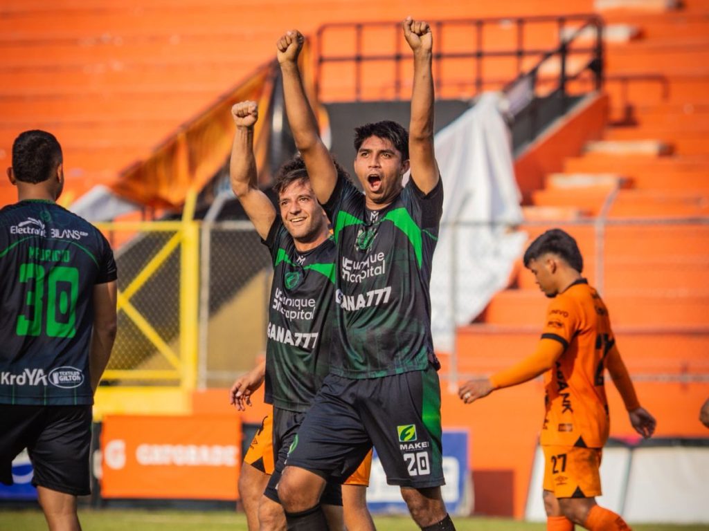 Isaac Portillo celebra su gol ante Águila. Foto X Inter FA
