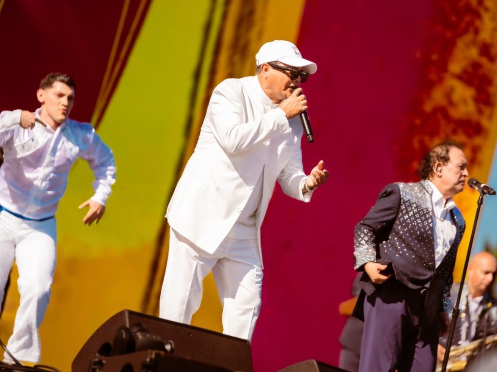 El exvocalista interpretó “Enfermera”, uno de los temas más recordados de su etapa con la orquesta. Fotografía/ cortesía