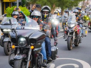 Caravana biker recorrió la ciudad con más de 200 motos de alta gama, conectando culturas y rutas en el LAMA Bike Fest