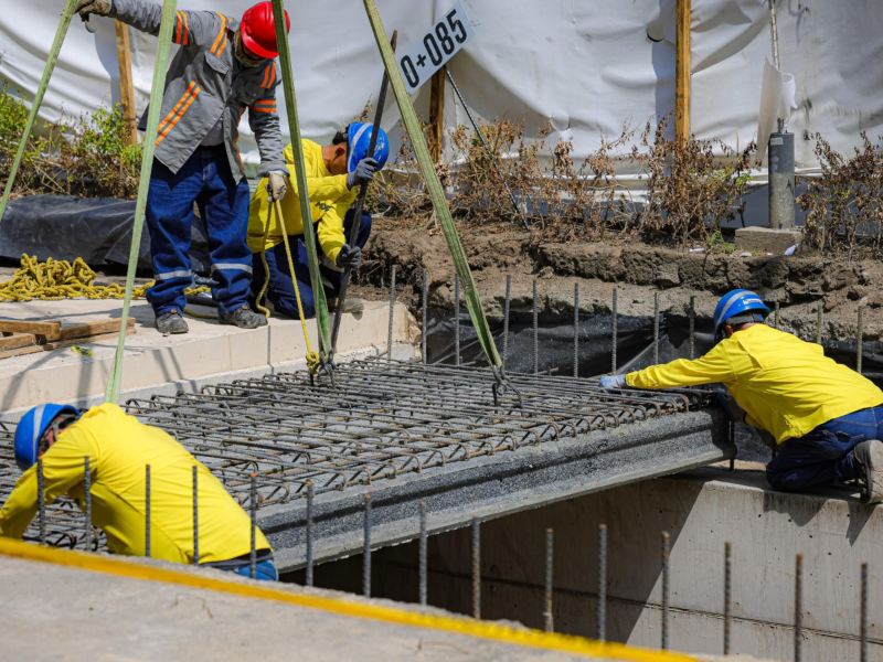 Construcción de cisterna de 180 metros permitirá retener agua lluvia en la capital.