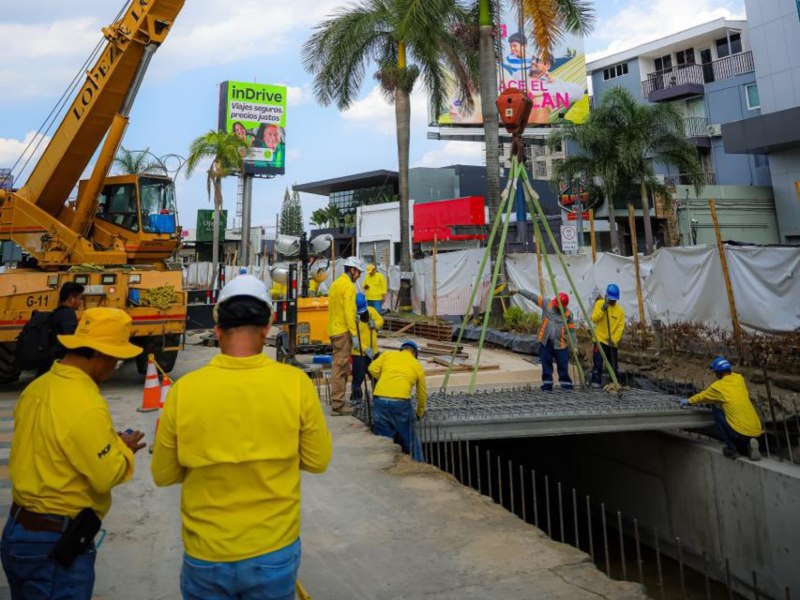 Infraestructura en construcción captará hasta 1,000 metros cúbicos de agua lluvia.