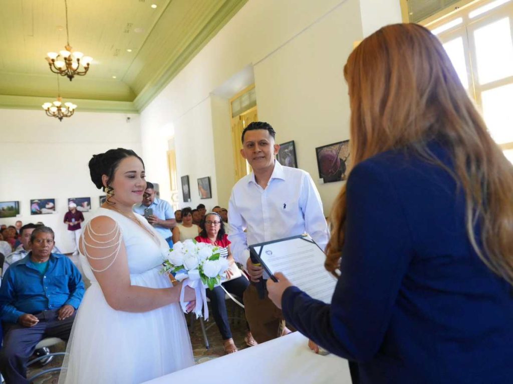 El Palacio Tecleño es uno de los espacios más utilizados para eventos en Santa Tecla.