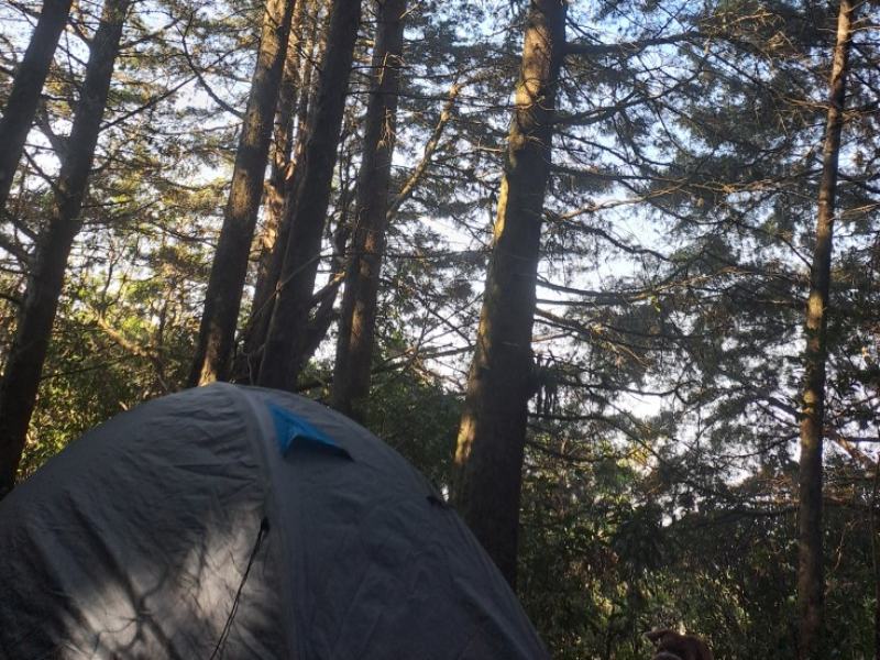El parque ofrece espacios ideales para acampar en contacto con la naturaleza. Foto: cortesía