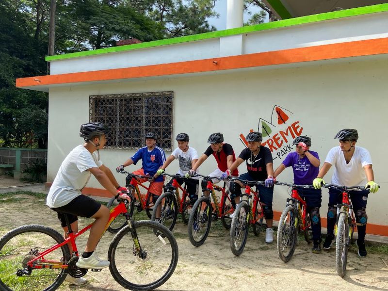 Recorridos en bicimontaña permiten explorar los paisajes del norte del país. Foto: cortesía Xtreme Park.