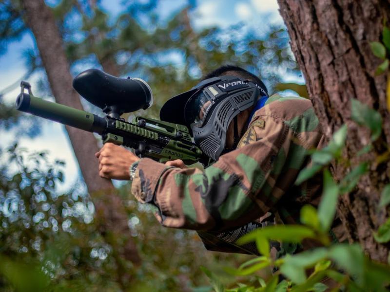 Paintball en medio de la naturaleza: una de las actividades más populares del parque. Foto: cortesía Xtreme Park.