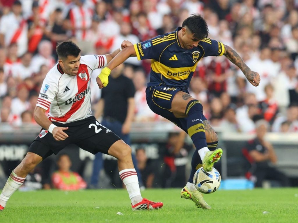 Boca Juniors ganó 1-0 el superclásico ante River Plate. Foto AFP