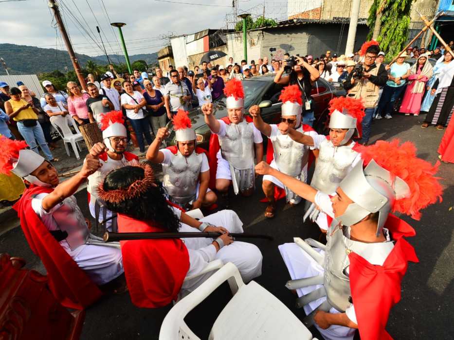 El Centro Histórico es escenario del viacrucis en Viernes Santo
