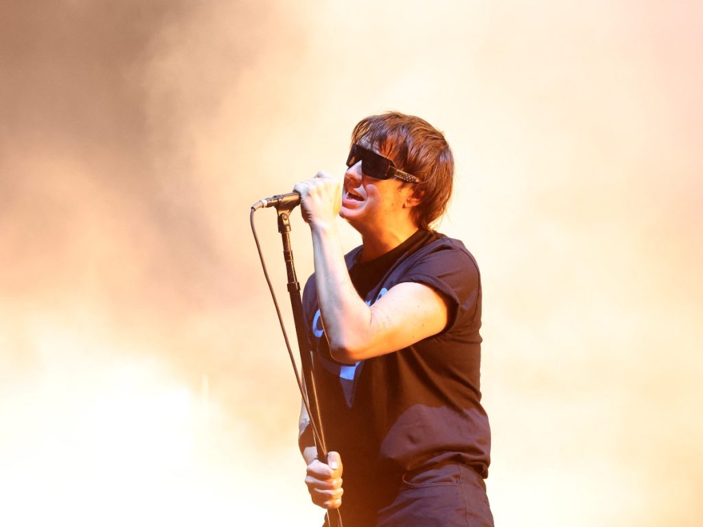 The Stokes en Coachella. Foto AFP