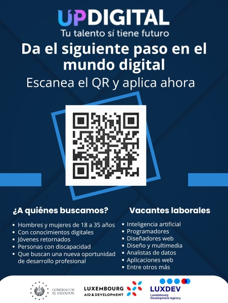 Los trabajadores pueden inscribirse en Up Digital para postular a empleos con empresas registradas en la plataforma.