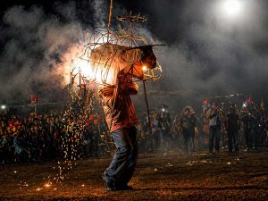 zacatecoluca-accidente-fuego-heridos-torito-pinto-festividades