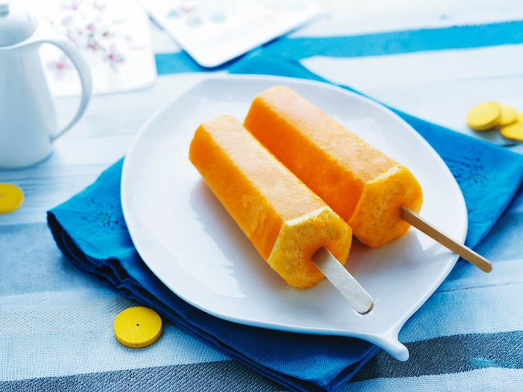 Paleta de piña.