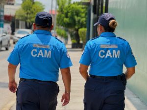 Agentes del CAM San Salvador