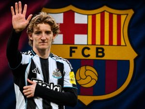 Anthony Gordon es el nuevo fichaje del Barcelona. Foto Chat GPT