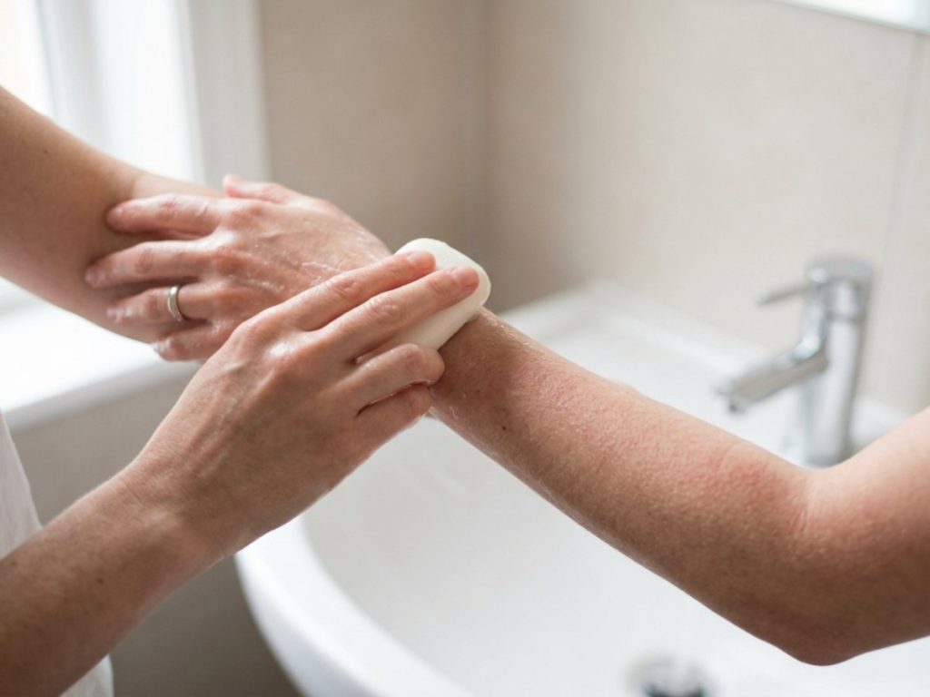 Ducha-higiene-jabón-piel