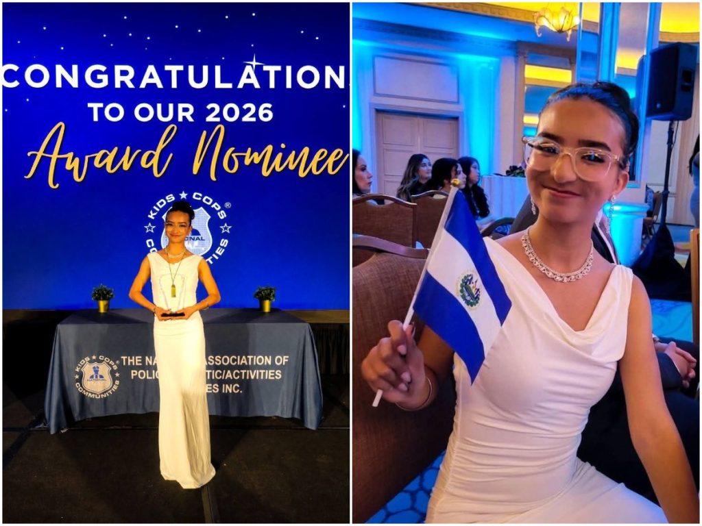 La salvadoreña Eleonor Arias fue reconocida en Estados Unidos como “Joven del Año” por su liderazgo comunitario.
