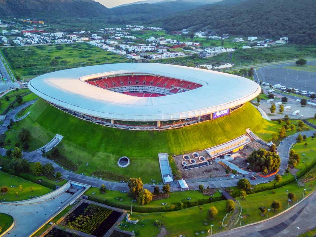 Estadio Akron, sede mundialista en Guadalajara, cuenta con una capilla ubicada junto a los vestidores y dedicada a la Virgen de Guadalupe.