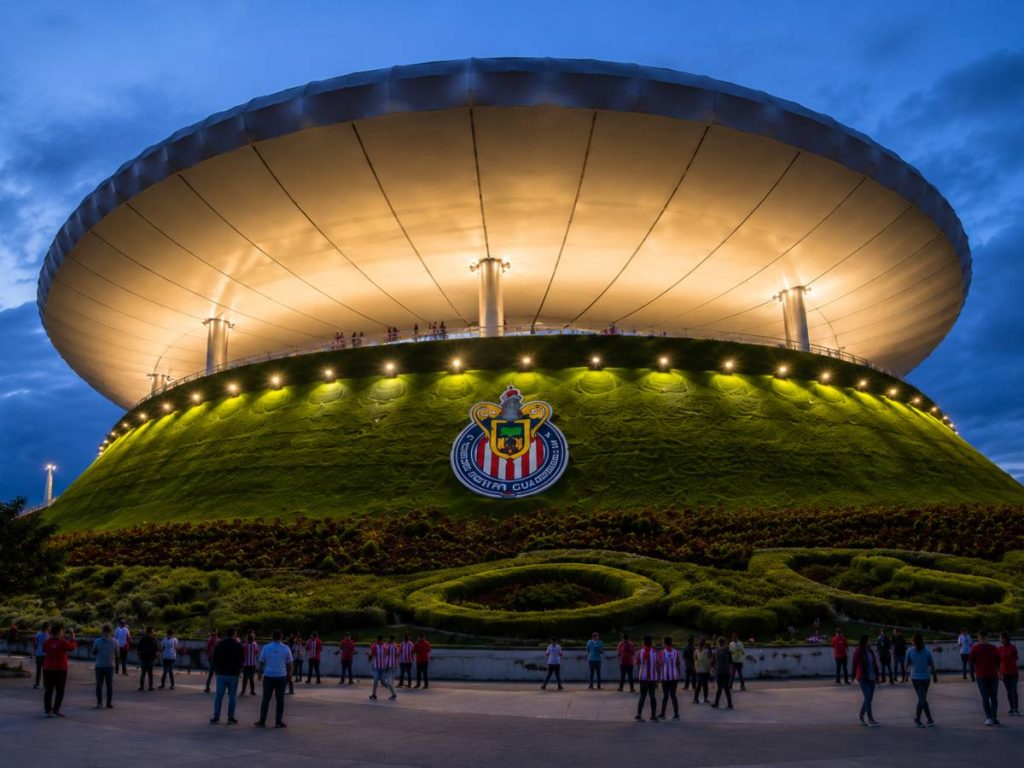 Estadio Akron 🇲🇽 Nombre durante el Mundial_ Estadio Guadalajara-méxico
