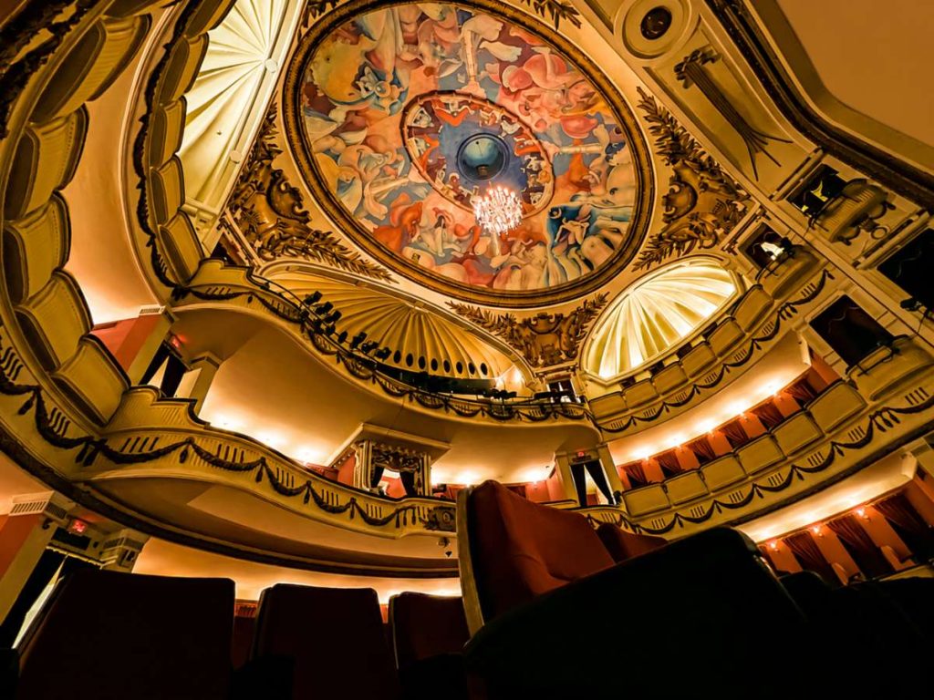 Interior del Teatro Nacional