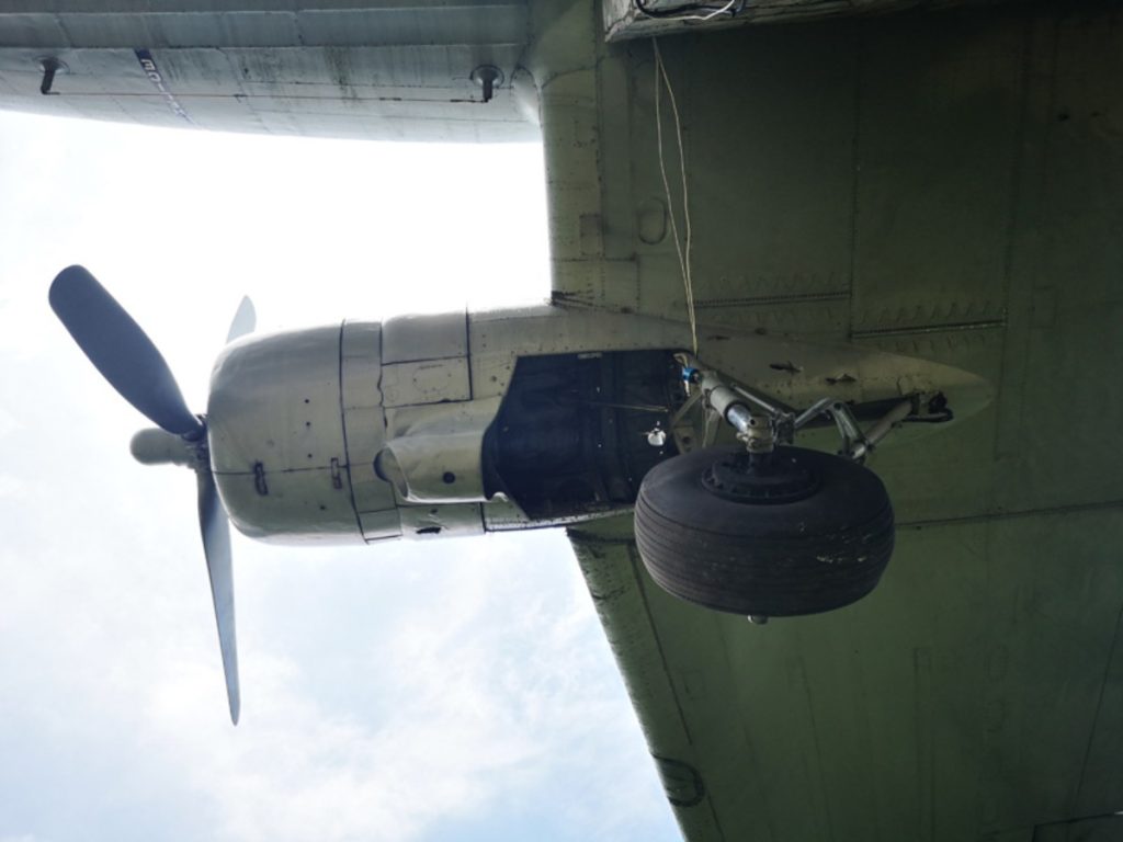 El avión militar se convirtió en uno de los puntos más reconocidos de Ilopango.