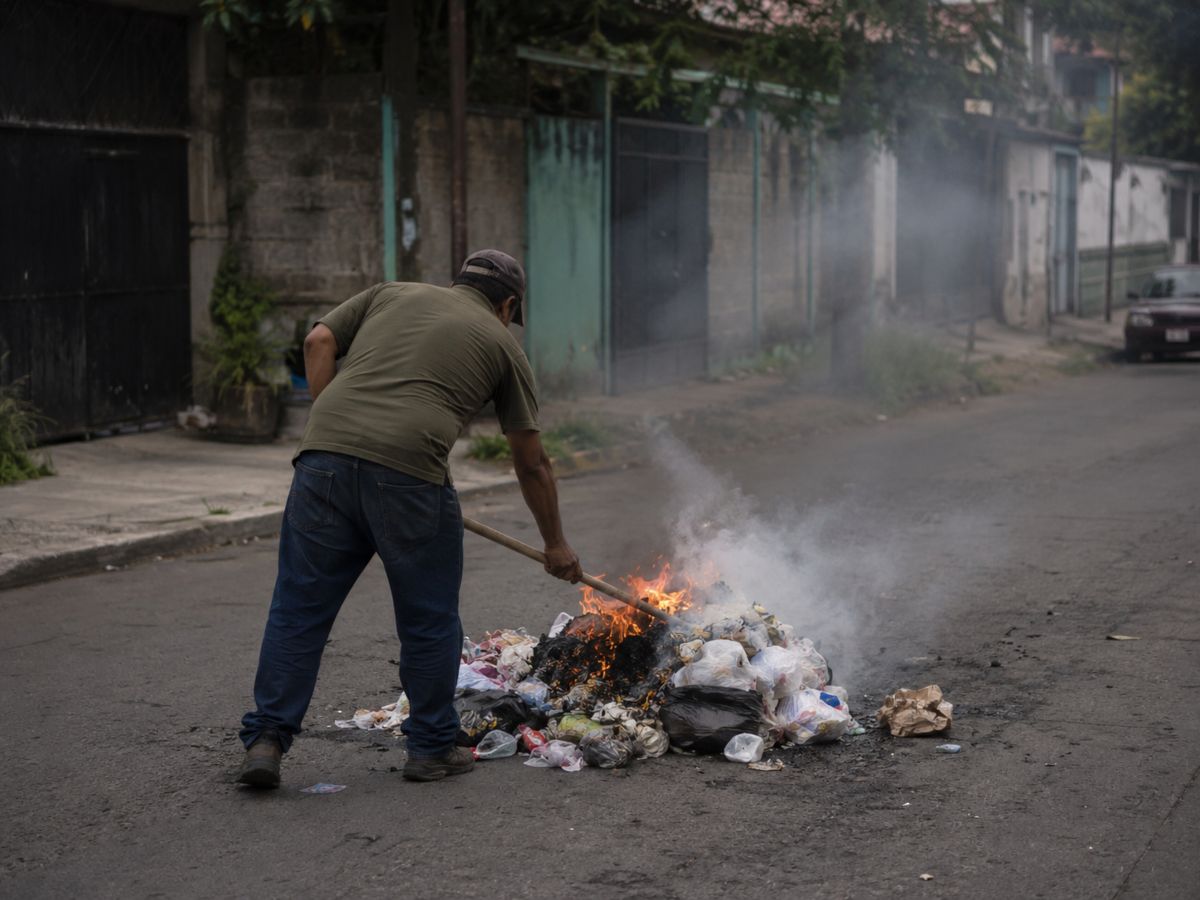 Quema de basura