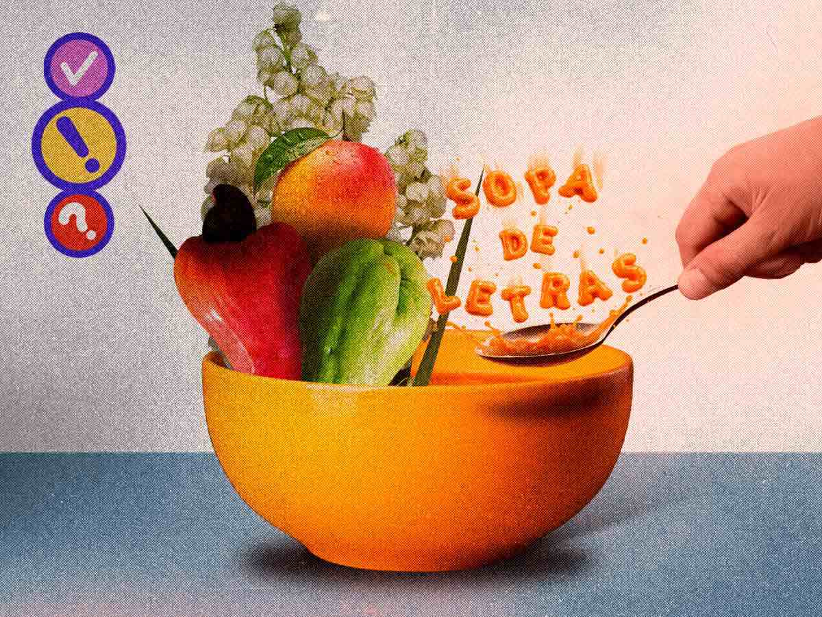 Encontrá los sabores de temporada escondidos en esta sopa de letras.