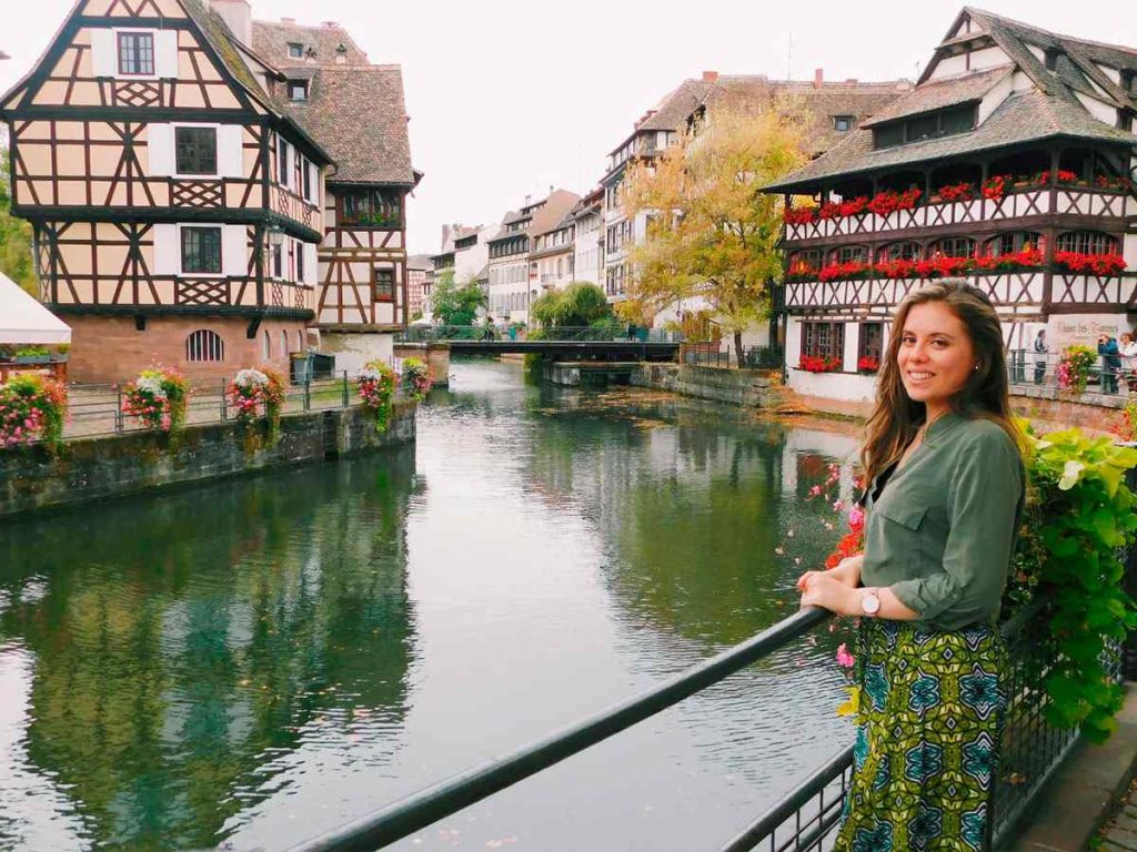 Lorena Zeledón durante su estancia profesional en Alemania.
