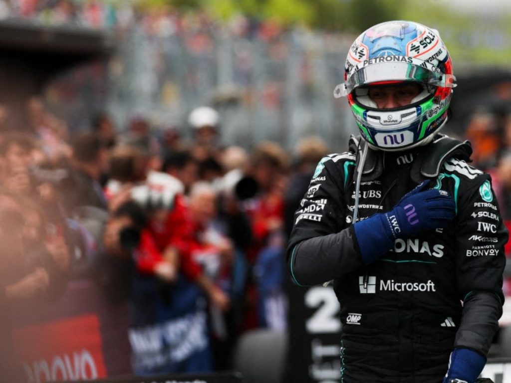 Kimi Antonelli durante el Gran Premio de Canadá. Foto AFP